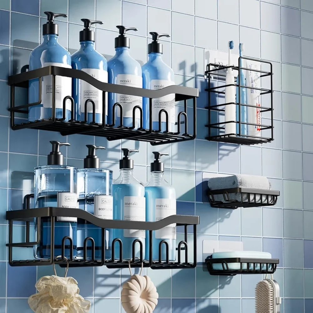 3-Pack Shower Shelf Set